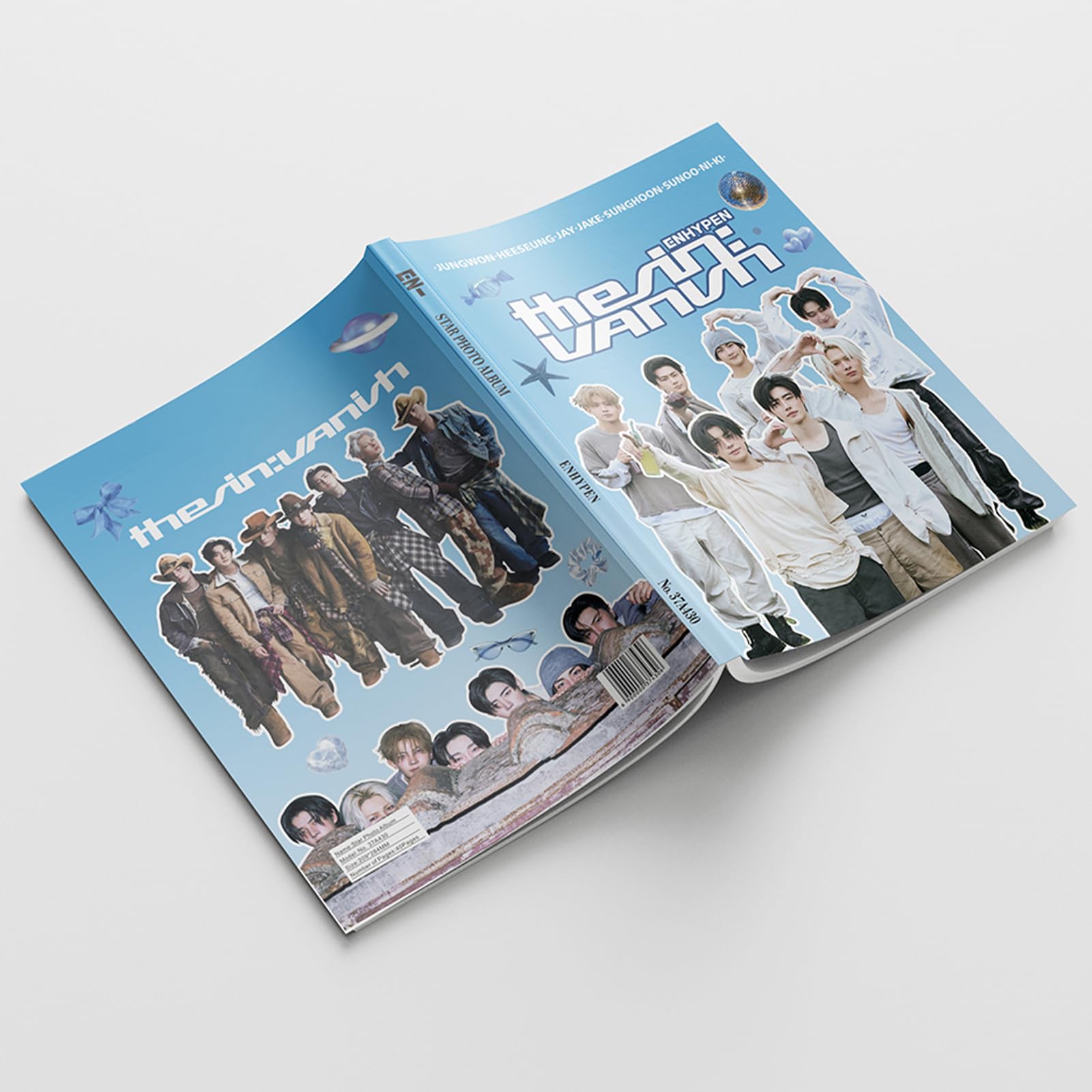 Amazon.com: KPOPBP KPOP Albums Photo Book 40 Sheets Album